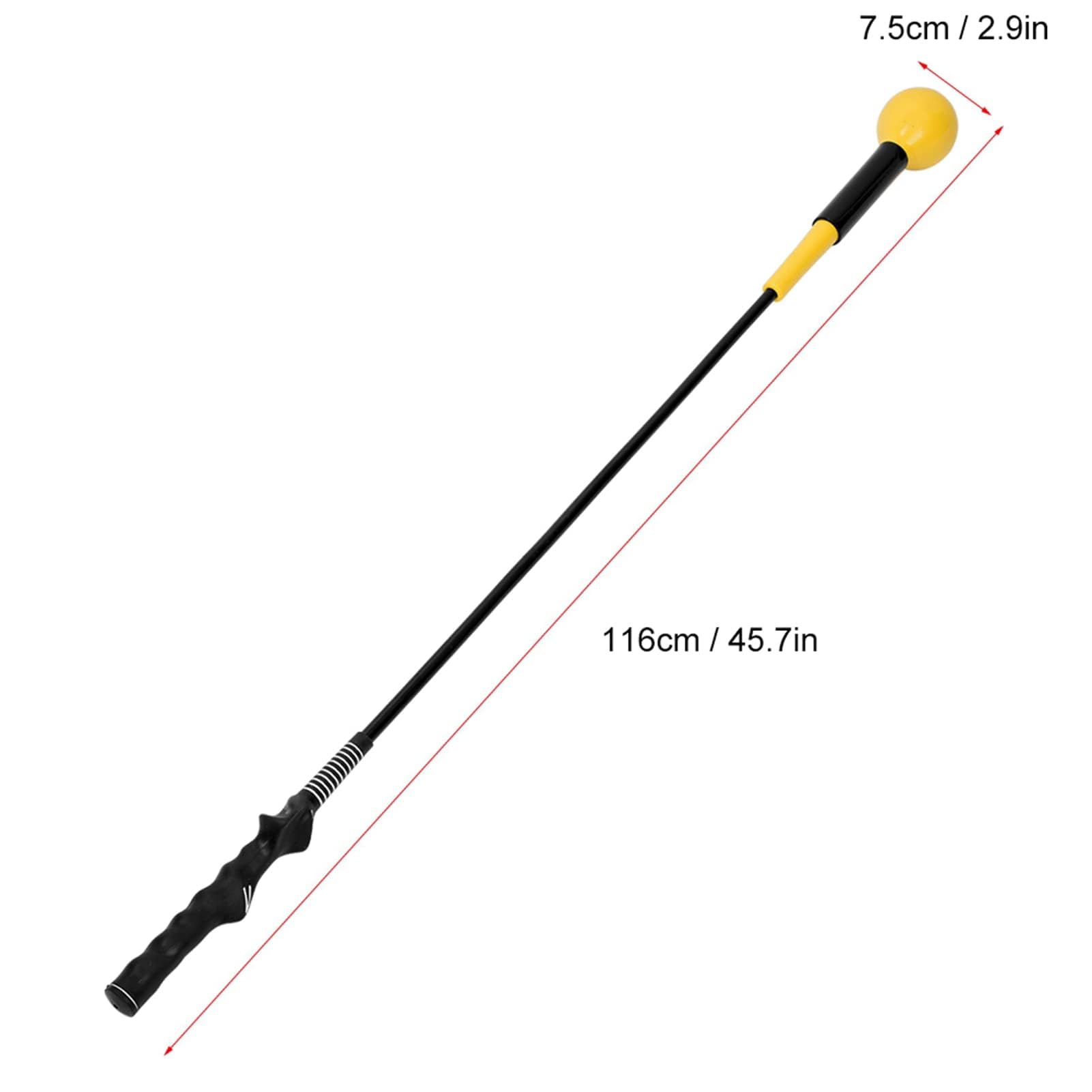 Schwung Golf Swing Trainer, Trainingshilfe Golfschwungtrainer für Kraft und Tempo, Grip Krafttraining