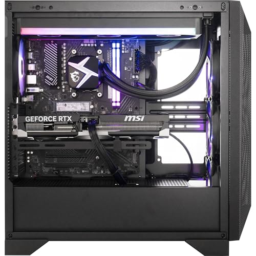 MSI Aegis ZS2 Gaming Desktop AMD 12-core Zen 5 Ryzen 9 9900X 64GB RAM 4TB SSD GeForce RTX 5080 DLSS 4 360mm Liquid Cooler 850W 80+ Gold PSU Support HDD Win11 w/ICP Hub - Image 5