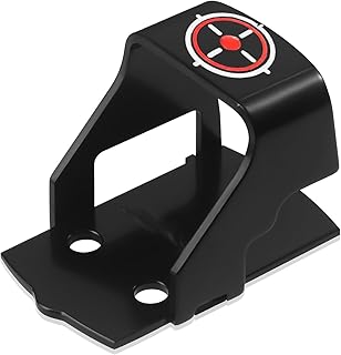 407K/507K Optics Cover Plate for Glock 43X 48 MOS Hellcat OSP, Scope Shroud Kit for Holosun 407K/507K Red Dot Mount Adapter Mount Carbon Steel - Hidcor