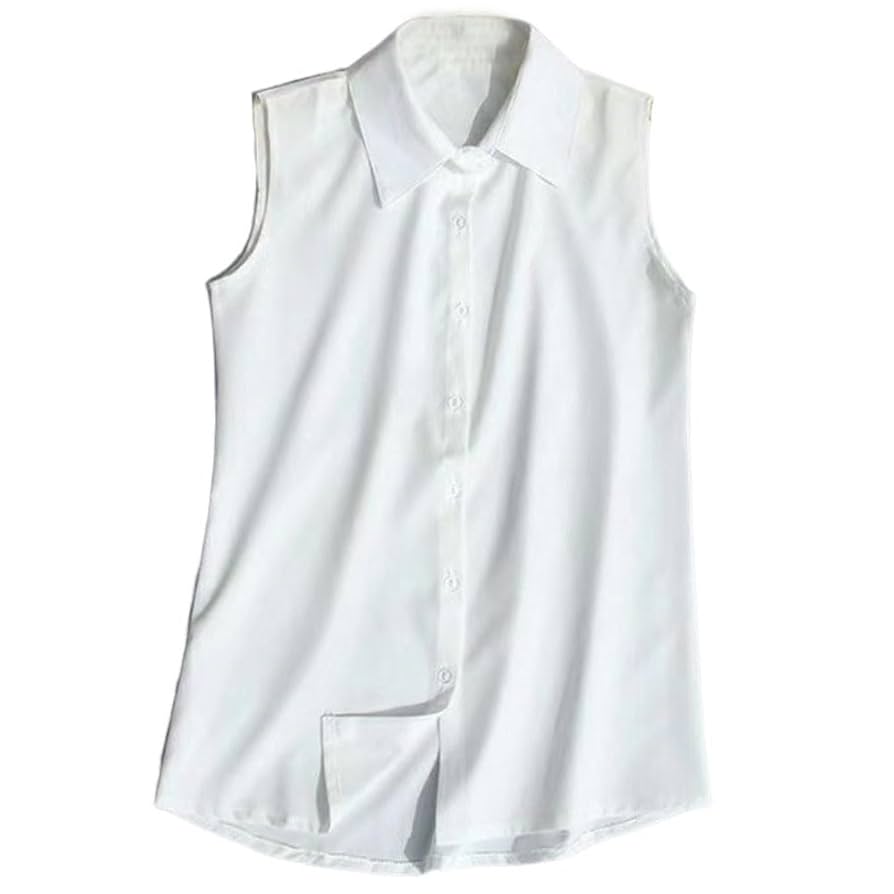 【1PIU1UGUALE3】襟付き ノースリーブ シャツ 新品未使用 タグ付 M Amazon.co.jp: ノースリーブ シャツ レディース タンクトップ 襟