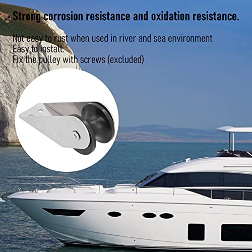 Boat Bow Anchor Roller 316 Stainless Steel Heavy Duty Bow Anchor Roller Replacement for Yacht Fishing Boat - Image 4