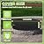 Round Built in Stone Fire Pit Cover Waterproof, 600D Heavy Duty Outdoor fire pit cover, Fire Pit Cover for In-Ground Fire Pits,with Drawstring & Storage Bag, UV, Dust (Black, Round 57*8 INCH)