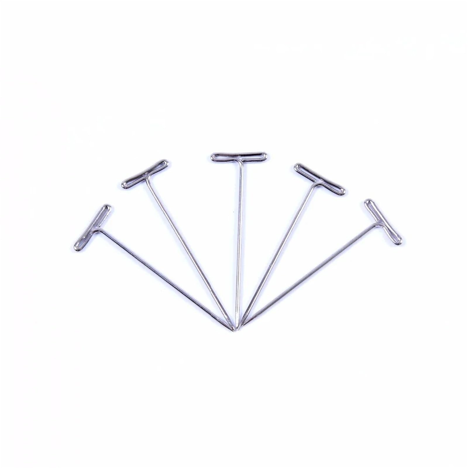 T Pins 50pcs T-PINS 2" (51mm) FOR MODELLING, POSTING MEMOS, SEWING & CRAFTS Wig Pin