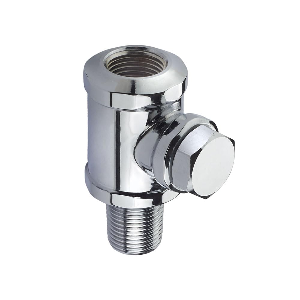 Krowne 21-545L Adapter, rigid tee assembly, installs on pre-rinse bases, chrome plated brass??????????????????????????????????????????????????????????????????????????????????????????