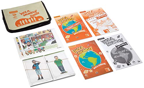 ¡hola, Mundo!, ¡hola, Amigos! Level 3 Classroom Pack (Teacher's Manual with Eleteca Access, CD-ROM and Audio CDs...