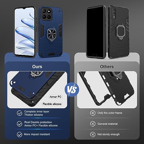 Btstring Case for Honor X8 5G / 70 Lite 5G /Honor X6, Shockproof Phone Case, Heavy Duty Personalised Case with Stand - Image 4