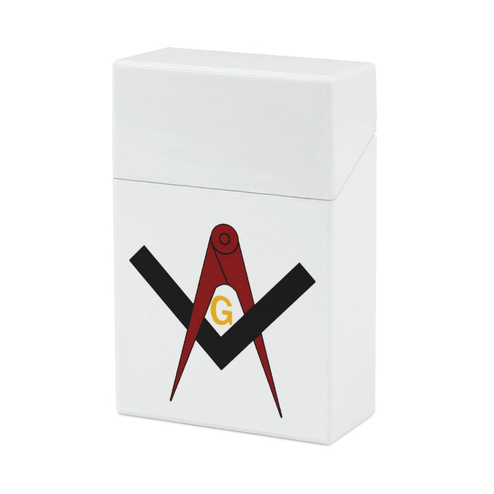 masonic cigarette case Masonic Freemason Square Compass Cigarette Case with Spring Switch Portable  Cigarette Storage Container Gift for Smoker : Amazon.ca: Sports & Outdoors