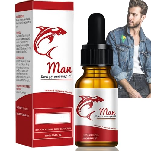 Men Massage Oil,Energy Massage Oil for Men,Energy Massage Essential Oil,Com/plex Mens Drops,Men Private Parts Massa/ge Oil,Health Care O/il,Relaxing Massa/ge and Body O/il,Mass/Age Oi/ls for Couples