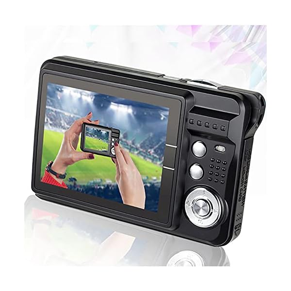 Digitalkamera, Digitalkamera Anfänger Mini Videokamera Wiederaufladbare Fotokamera FHD 1080P Digitalkamera Kompaktkamera… – Bild 3