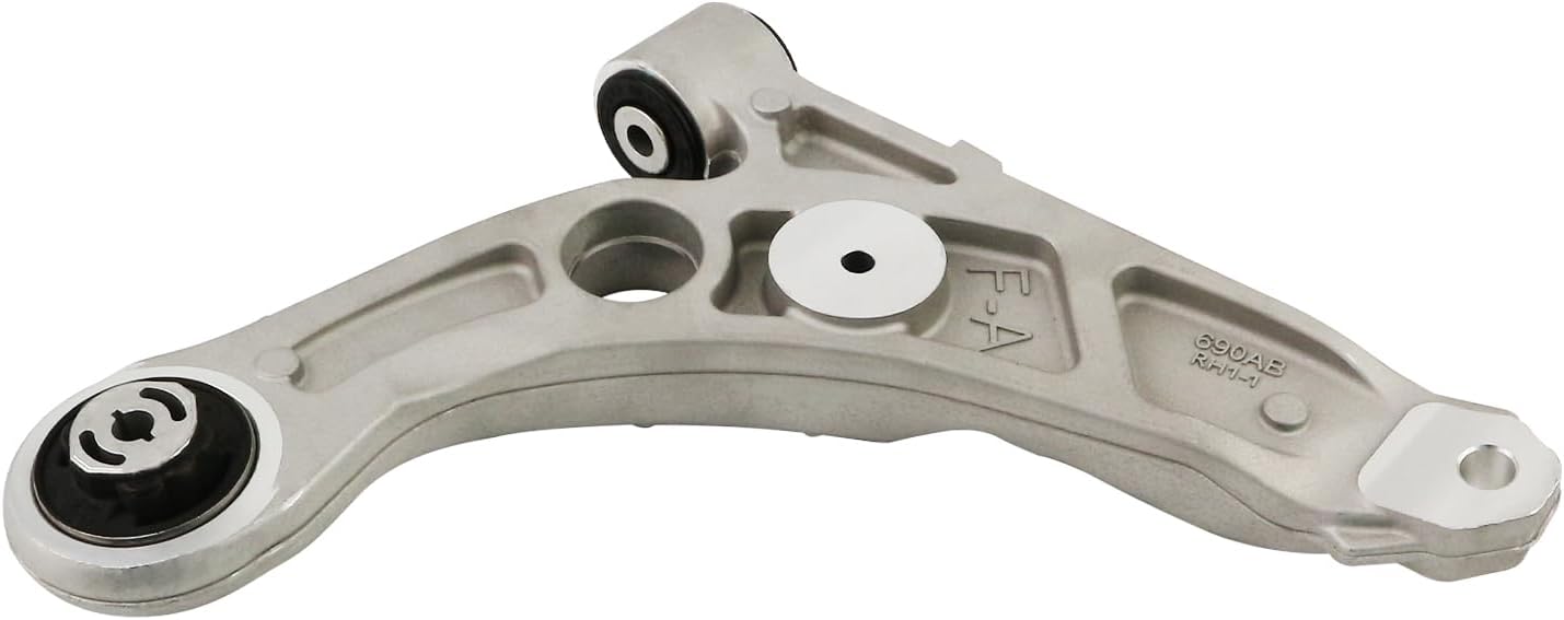 Front Right Side Lower Control Arm Compatible with 2019 Jeep Cherokee Replaces 68285992AF 68285992AE RK643775 68439686AA 68288578AF