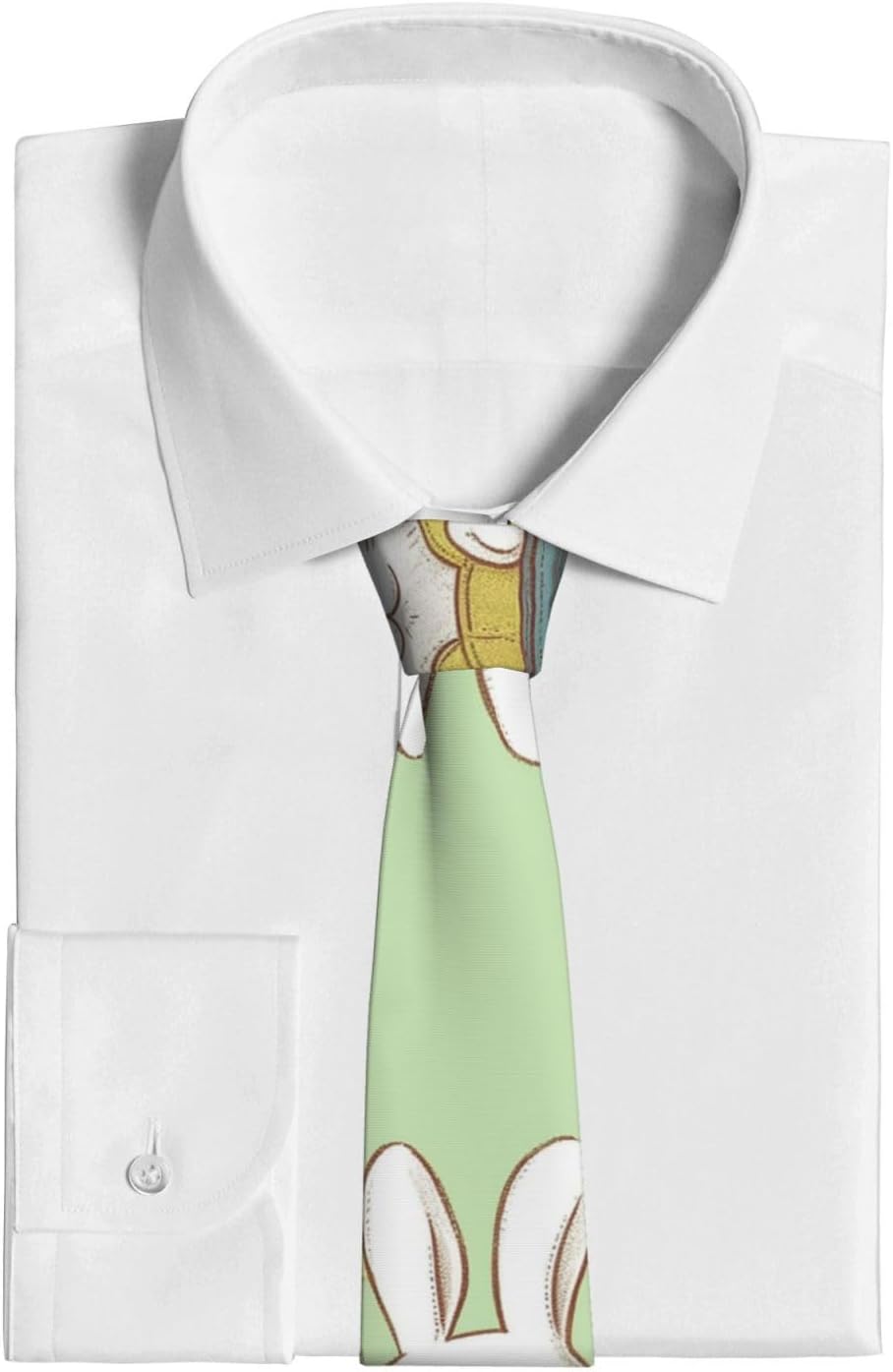 Ties for Men Necktie Classic Silk Tie Travel Rabbit Skinny Slim Neck Ties for Man Formal Neckties
