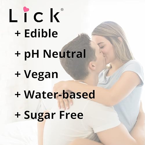 Miniatura 7 de Lick Aceite de masaje comestible de galletas y crema con vitamina E, aceite de almendras dulces, relajante y no pegajoso para masajes de cuerpo