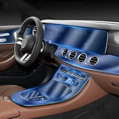 Film anti-rayures TPU console Mercedes Classe E W213 2021