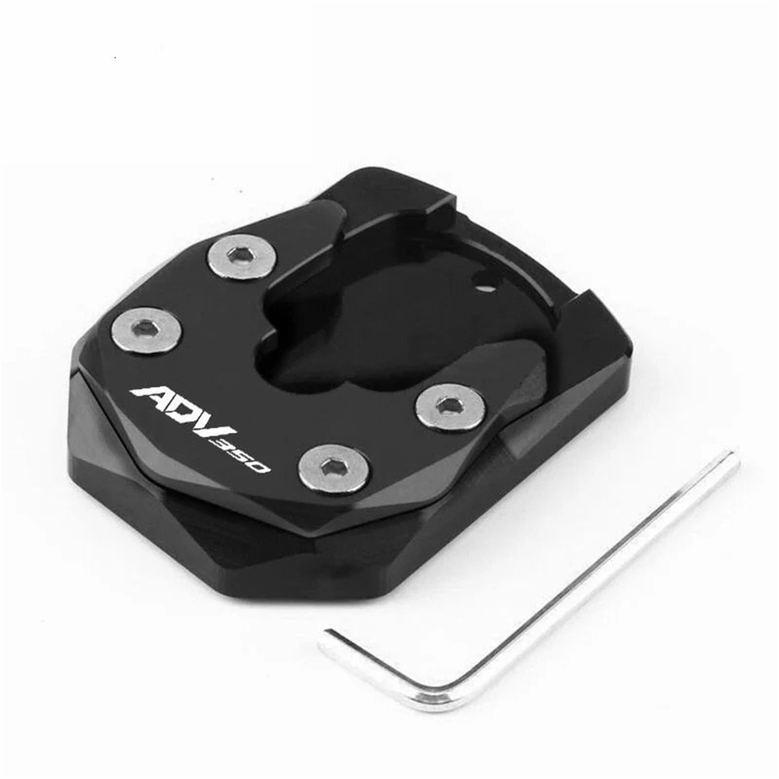 Caballete Lateral para Motocicleta para Honda para ADV350 para ADV 350 2025 Accesorios(Black)