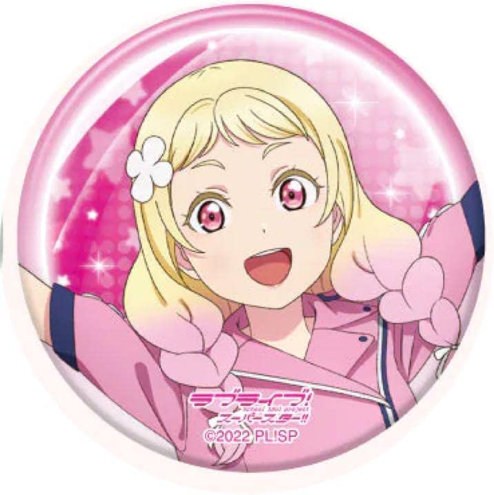 ラブライブ スーパースター Liella 鬼塚夏美 缶バッジ スクフェス感謝 