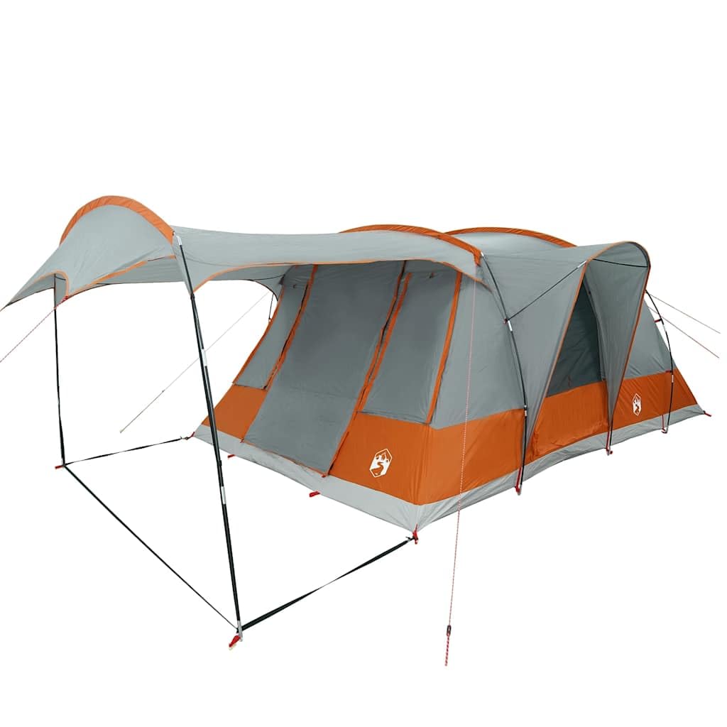 Tente De Pêche 5 Places – Grise, Imperméable, Polyester 185T Avec Revêtement PU – Idéale Pour Camping Et Randonnée (7 Kg)
