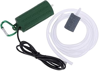 Bomba De Ar De Aquário - Bomba De Aerador De Ar De Oxigênio Silenciosa De Tanque De Peixes Bomba De Oxigênio Silenciosa Aerador De Lagoa Pedra De Ar