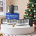 Lujex Roll Up Piano, Portable Silicone Keyboard Perfect for Beginners, Safe Material, Headphone Jack for Quiet Practice, 16 Tones & Record Function, Foldable for Travel (Black) (Black-88Keys)