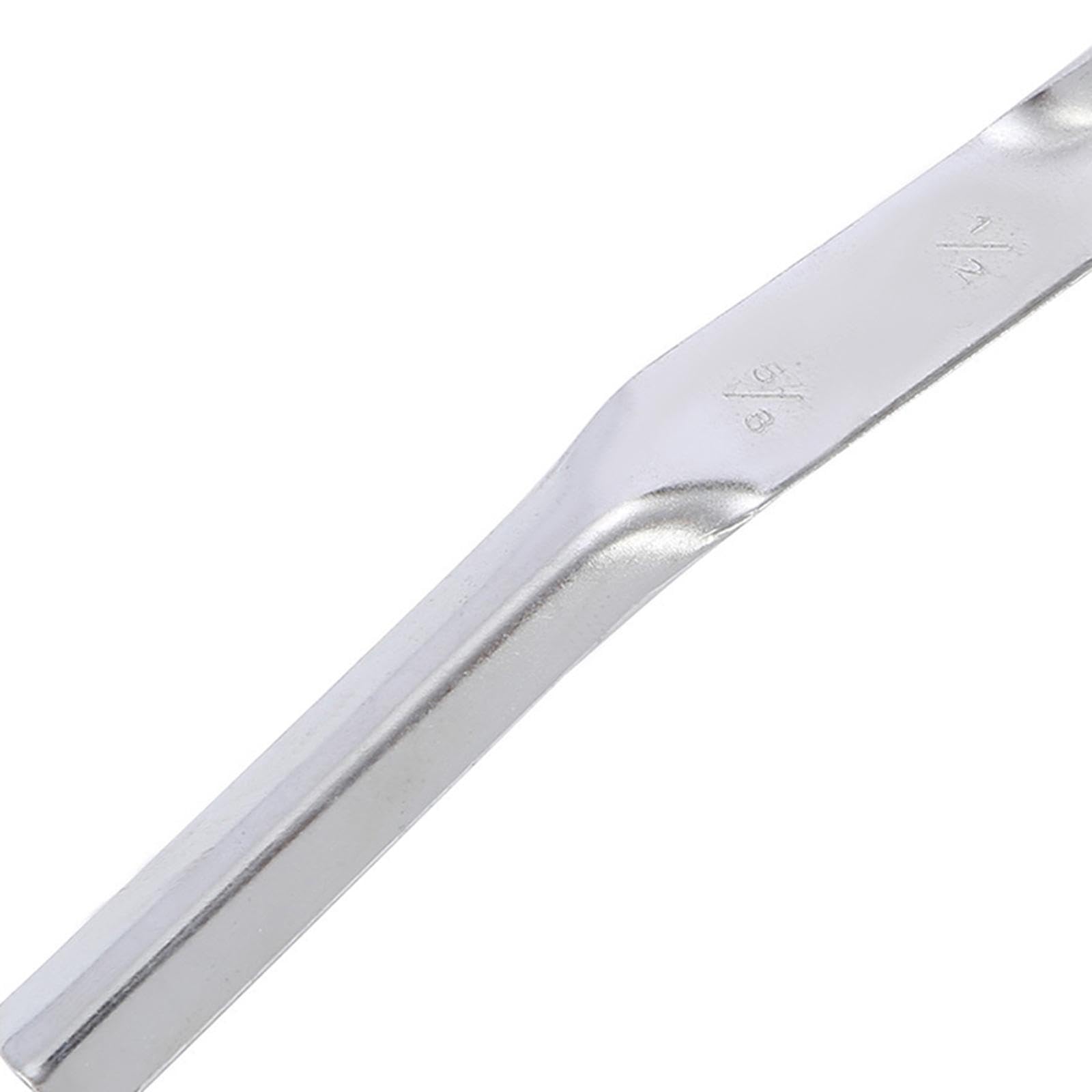 F Fityle 2x Juntador de Ladrillos Plateado de Doble Cara, Resistente, para Limpiar Y Reparar Huecos, Herramienta de Albañilería Profesional para