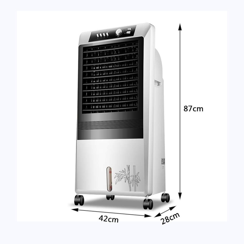 Air Cast Cooler Mobile Portable Smart Air Conditioner Single Cool Home Bedroom Water Cooler White (Color : White)