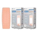 Hysimedy Silicone Bandages for Sensitive Skin - 1.63"x4"(40 Counts) One Size - Latex Free Non Allerg