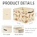 OTOUO Funny Cat Storage Bin, Toy Book Clothes Organizer, Nursery Laundry Basket for Baby Boys Girls Room Decor