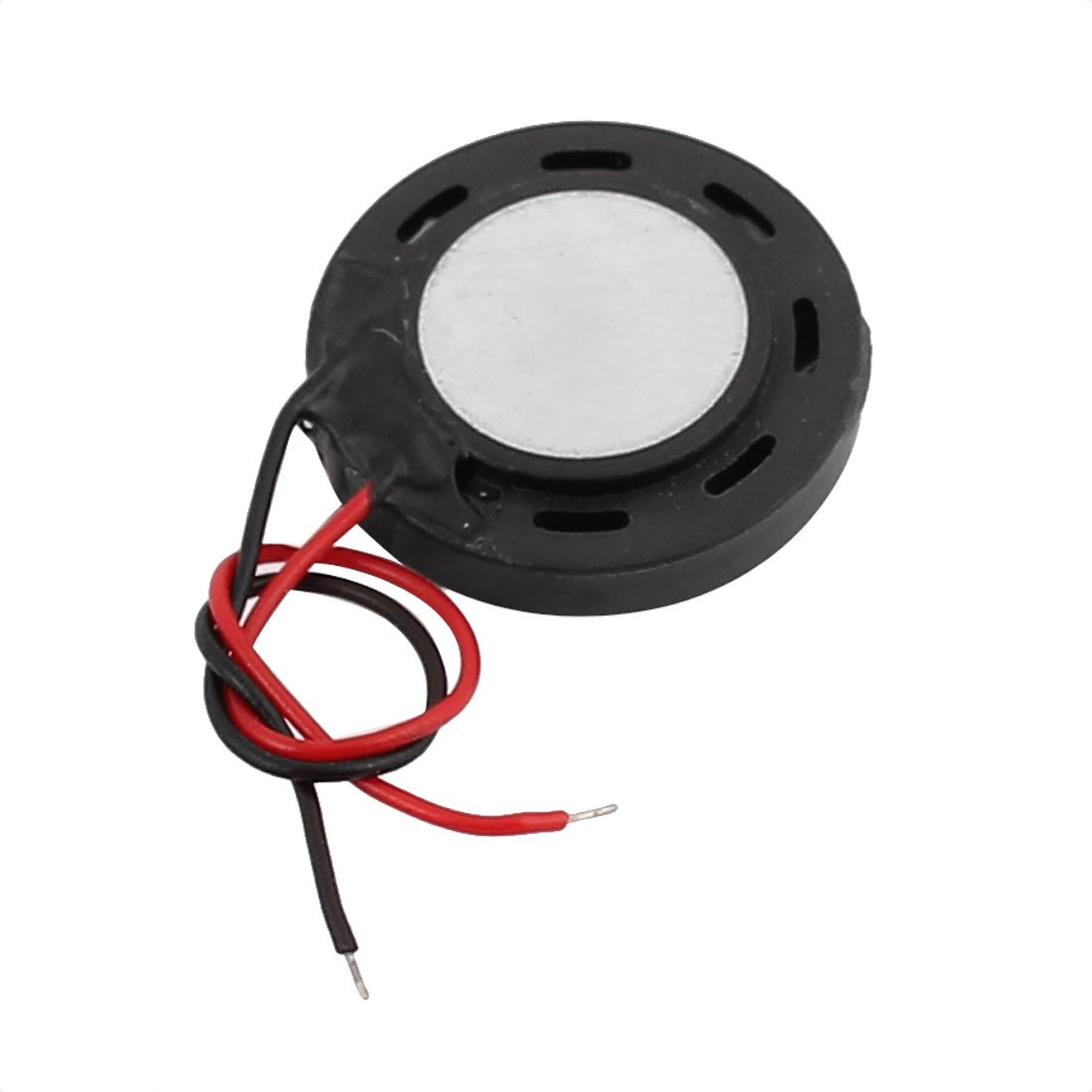 Aexit 18mm Dia Speakers 8 Ohm 1W 2-Wire Mini Audio Mediant Internal Magnetic Speaker Satellite Speakers for Tablet