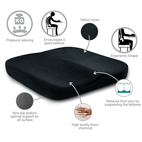 SMELOV ® Cuscino ergonomico in Schiuma di Lattice