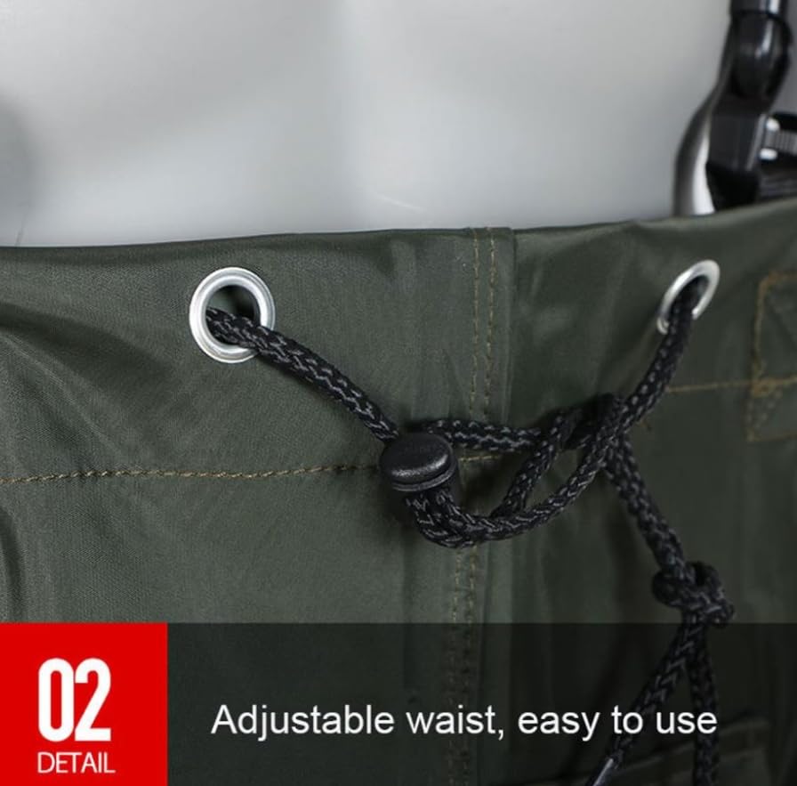 Wodery wędkarskie, wędkarskie spodniobuty z butami, męskie i damskie, buty myśliwskie, wodoodporne, PVC, z pasem do brodzenia