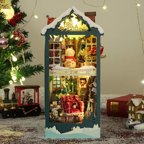 fifijoy Merry Christmas Book Nook Kit thumbnail 2
