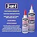 BEACON 3-in-1 Advanced Craft Glue - Fast-Drying, Crystal Clear Adhesive for Wood, Ceramics, Fabrics, and More, 8-Ounce