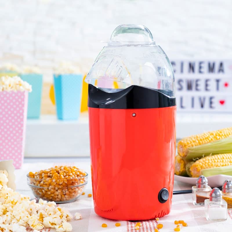 SHOP-STORY - POPCOT: Macchina Pop-Corn Casa Aria Calda con Coperchio Dosatore Compatto e Design