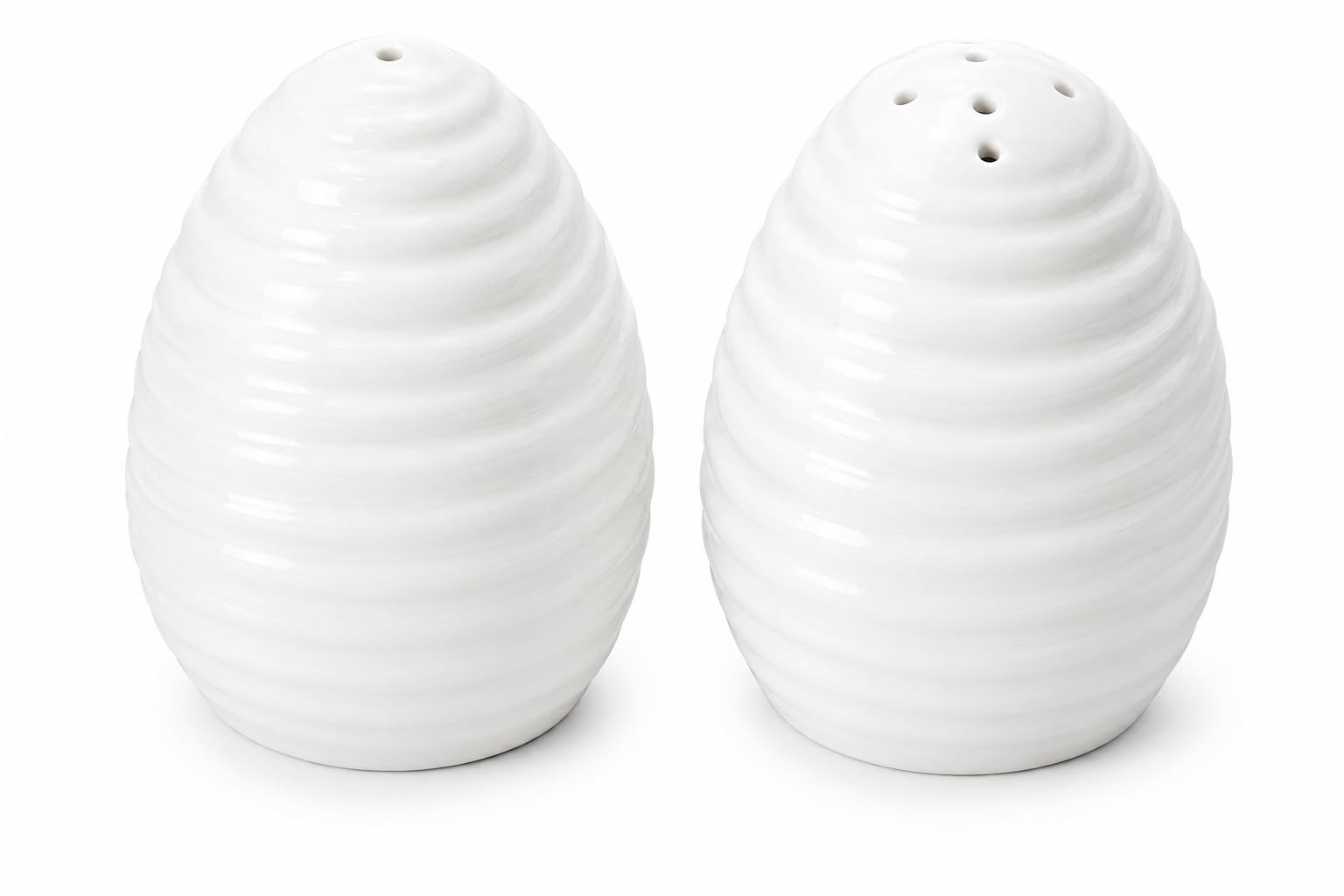 Sophie Conran for Portmeirion - White Salt & Pepper Set 6.5 cm
