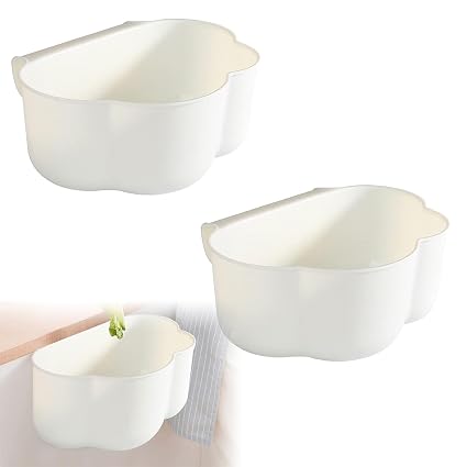 Comioke Lot de 2 Bacs Suspendus Hygiéniques pour Table à Langer et Déchets