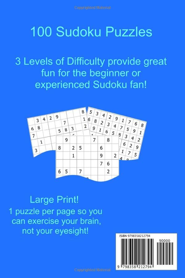 Miniatura 2 de 100 Sudoku Puzzles