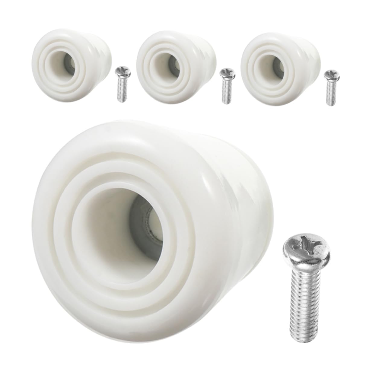 ibasenice Roller Skate Toe Stopper Pads Sets Inline Quad Skating Toe Stoppers Brakes for Control