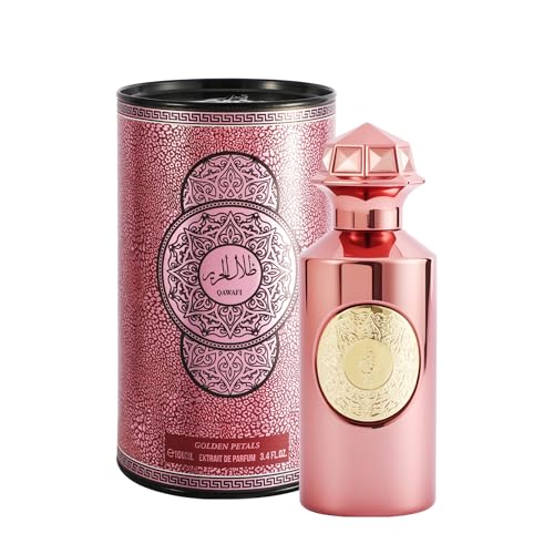 Image of QAWAFI Golden Circlet - Kismet Kiss Eau De Parfum, 25% Perfume Oil Long-Lasting Floral Fruity Jasmine Perfumes for Women - 100ml | 3.4 fl. oz