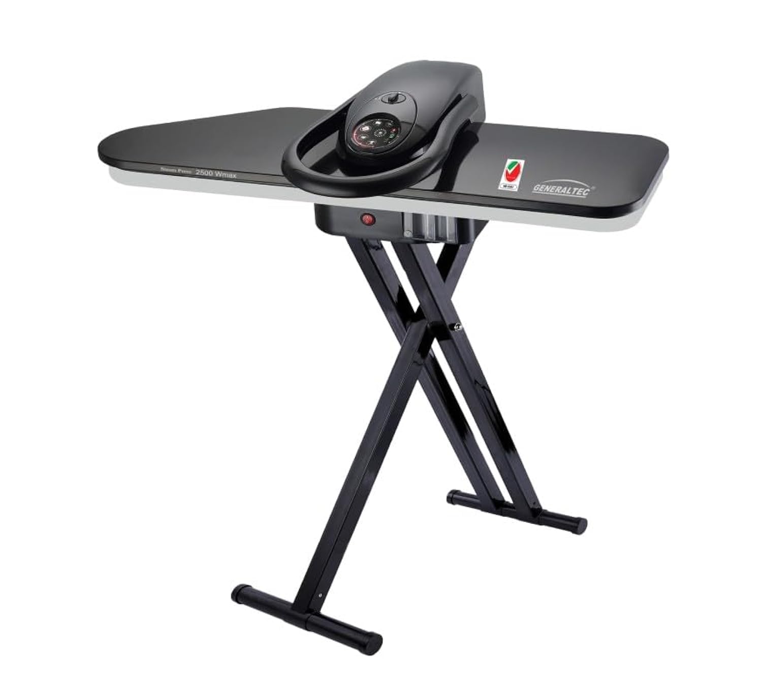 Generaltec 38 Inch Digital Touch Screen Steam Press Iron, Non-Stick Ceramic Surface, Powerful Steam Burst, 500 ML Water Tank - Model No GSP40 with 1 Year Manufacturer Warranty