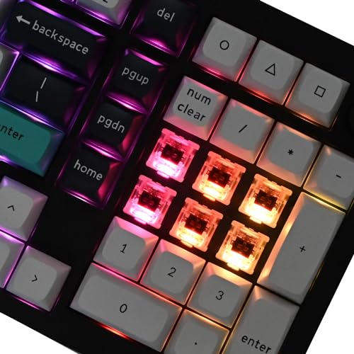 Image of Keychron Q5 Max Wireless Custom Mechanical Keyboard, 2.4 GHz Bluetooth QMK Full Aluminum 96% Layout RGB with Hot-swappable Gateron Brown Switch Compatible with Mac Windows Linux