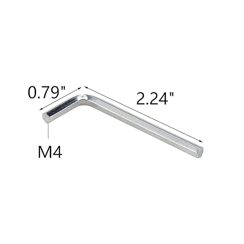 Miniatura 5 de MY MIRONEY Tornillo de poste de unión M6 x 0.315 in Tornillo hexagonal Pernos de acero inoxidable de fijación y tuercas de barril Kit de pernos de