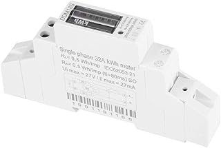 Din Rail Energy Meter, Electricity Power Energy Meter 220V/230V Single Phase Din Rail Electricity Power Energy Meter