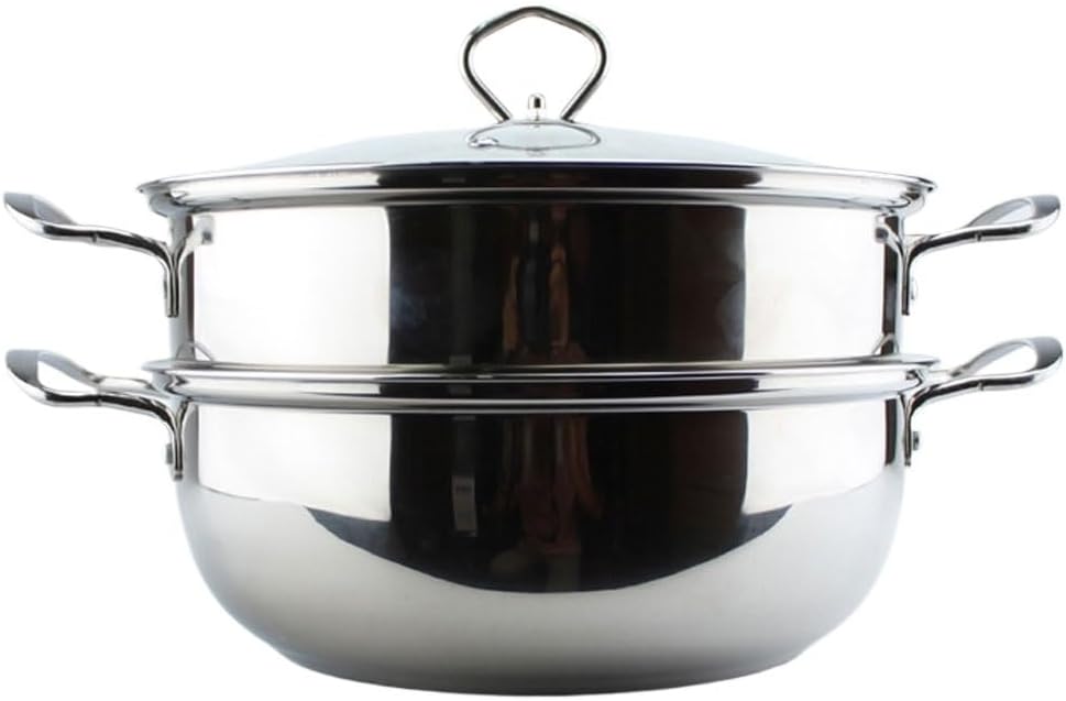 Thickened Stainless Steel Soup Steamer Multifunctional Double-layer Steamer Single-layer Soup Hot Pot