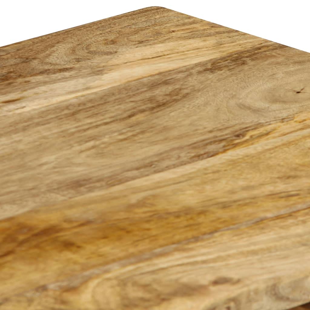vidaXL Mueble para la TV Mobiliario Decorativo Casa Hogar Decoración Estable Robusto Funcional Útil Clásico Práctico 90x30x40cm Madera Maciza Mango