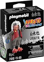 SUNNY, Playmobil, Jiraiya, Naruto, Boneco e Acessórios - 8 Peças