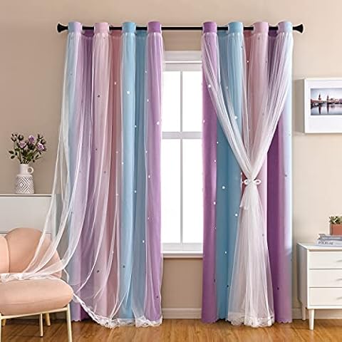 XiDi Dream Star Blackout Curtains Cover