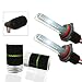 Lumenon HID Xenon Conversion Headlight Replacement Bulbs 1 pair (9006 HB4, 8000k Crystal Blue)