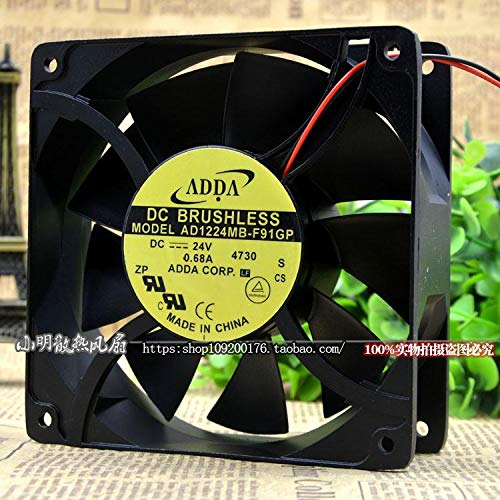 Miniatura 2 de Para ADDA AD1224MB-F91GP 12038 24V 0.68A 12CM Ventilador inversor