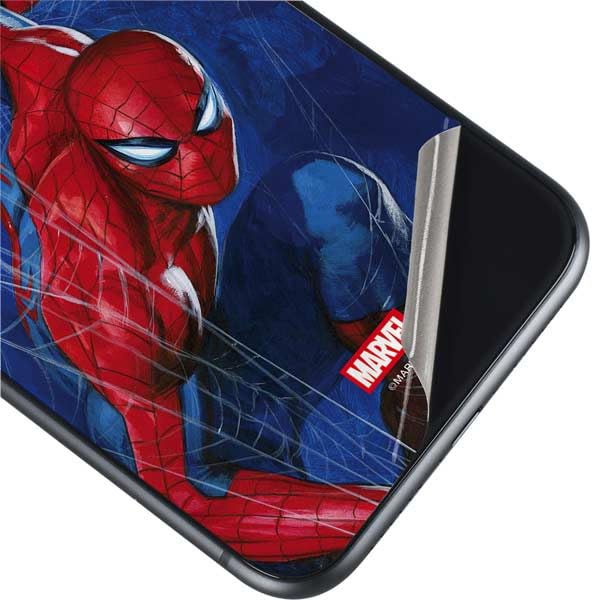 Skinit Decal Other Skin Compatible with iPad Charger (10W USB) - Officially Licensed Marvel Spiderman Spiderman Emblem Design