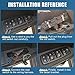 X AUTOHAUX 1 Set 22664398 Car Master Power Window Switch Front Driver Side for Saturn Ion 2003-2007