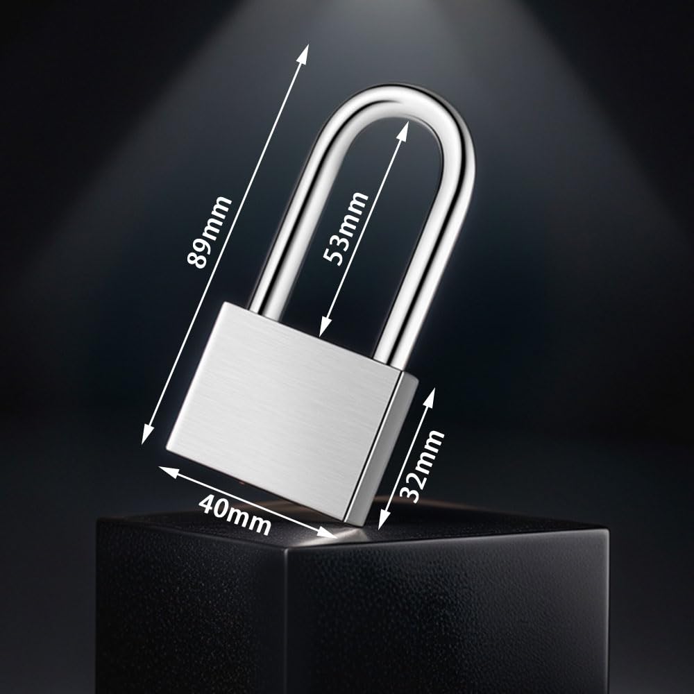 Lucchetto Resistente IP65 Lucchetto Biometrico SAFEGO - Impronta Digitale E Combinazione 4 Cifre Lucchetto Antibrusca IP65 - Foto 6